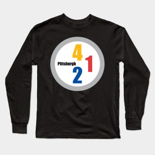 412 Pittsburgh Logo Long Sleeve T-Shirt